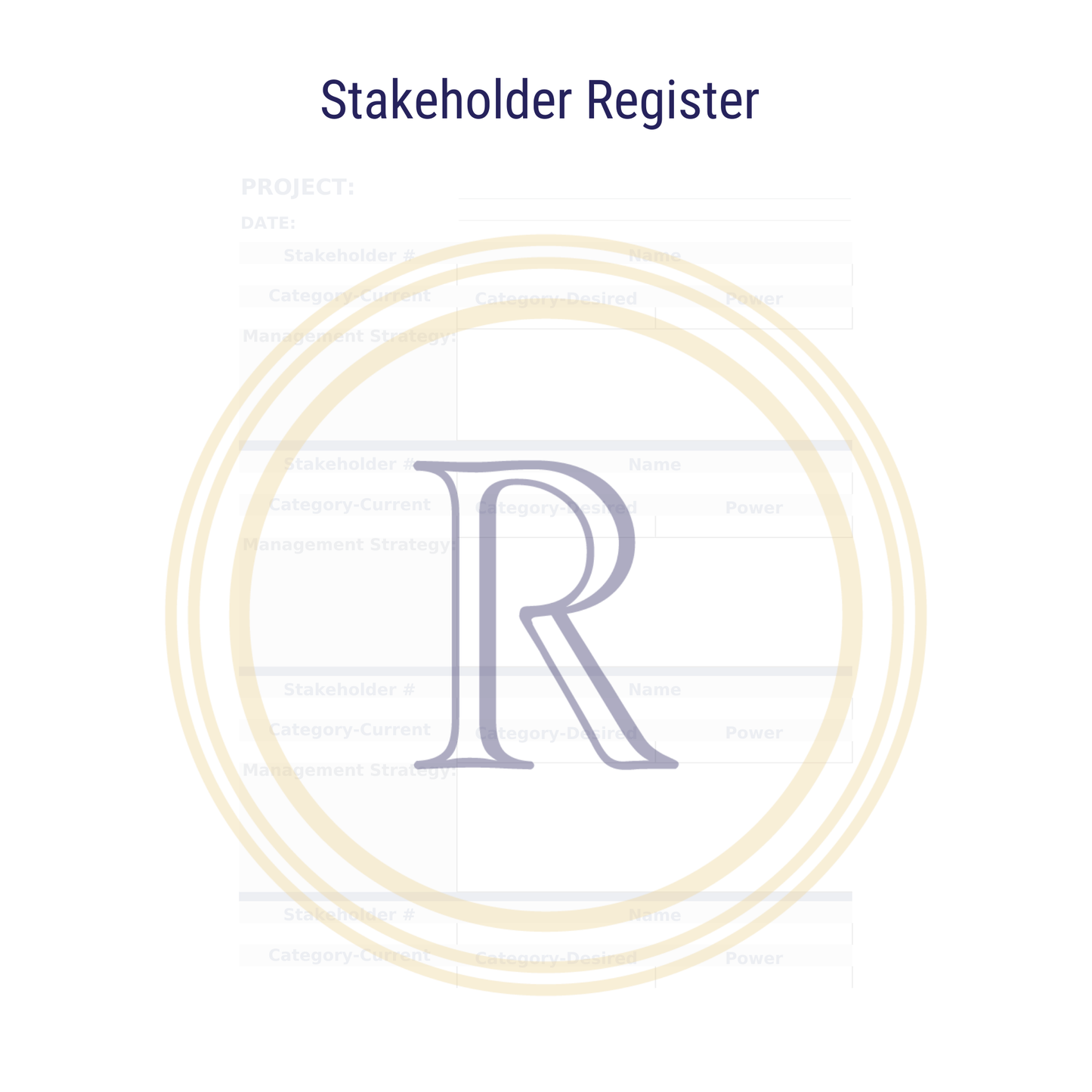 Project Start-Up Toolkit