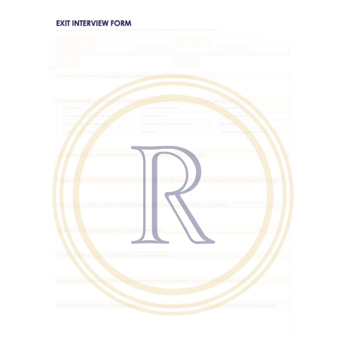 FREE Team Resources and HR Tool Kit