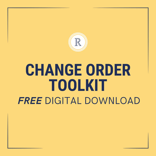 FREE Change Order Toolkit